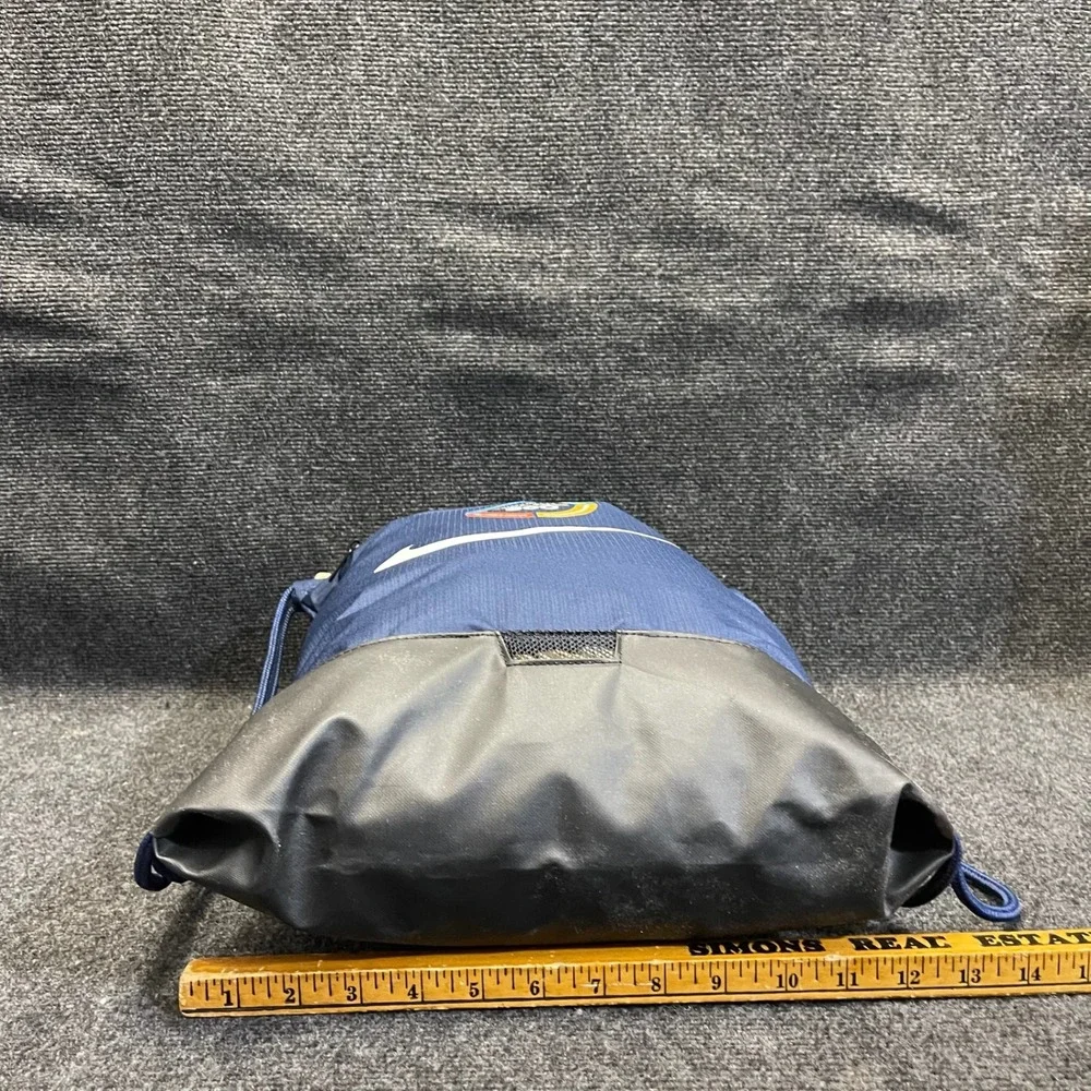 Nike DM3978-410 Brasilia 9.5‎ Health 360 Drawstring 18L Gym Bag Midnight Navy